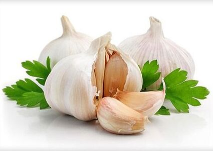 Cleansing with garlic