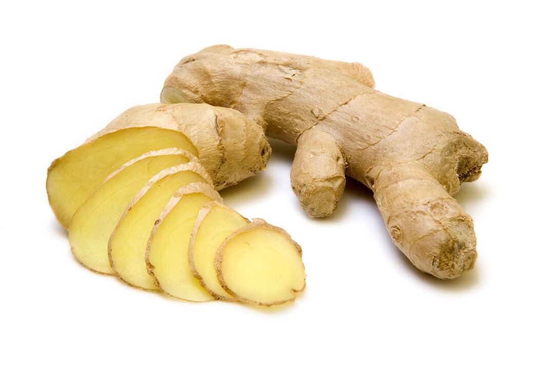 ginger in Vermixin capsules against parasites